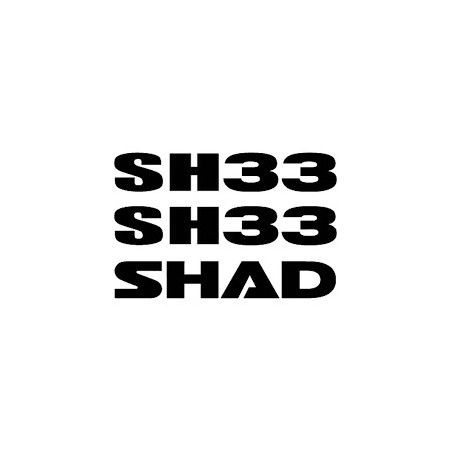 SHAD recambio de Adhesivos para baul maleta SH33 D1B332ETR