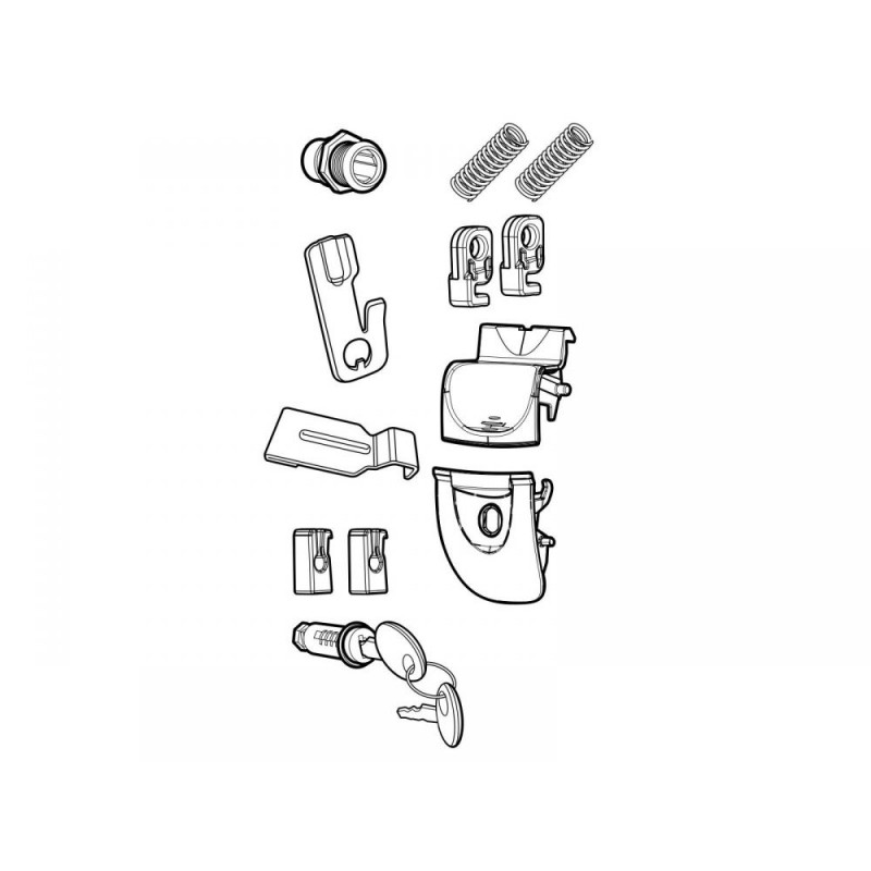 TRUNK KEY LOCK SPARE