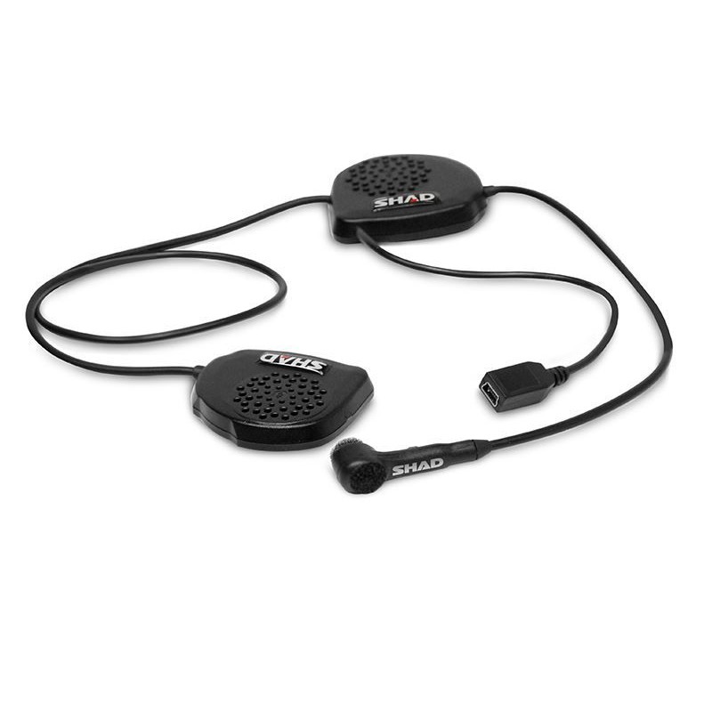 SHAD Kit manos libres intercomunicador bluetooth para instalacion en casco X0BC22