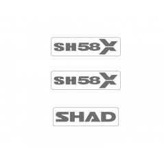 SHAD Recambio adhesivos pegatinas TOP CASE baul o maleta SH58X D1B58ETR