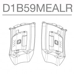 SHAD Recambio manetas sistema expandible baul SH59X D1B59MEALR