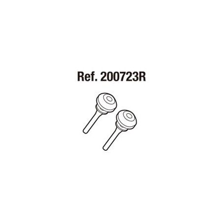 SHAD Recambio cierre gomas tiras elasticas internas baul maleta 200723R