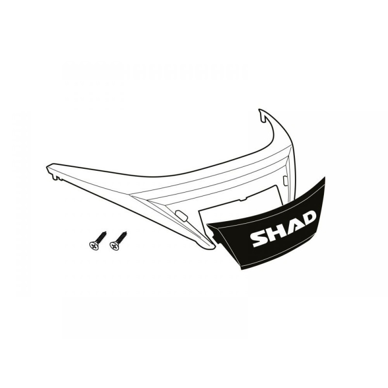 SHAD Recambio catadióptrico para baúl maleta D1B341CAR