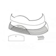Refill reflector for trunk
