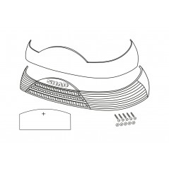 Refill reflector for trunk