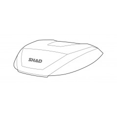 SHAD Recambio embellecedor tapa baul maleta SH59X D1B59