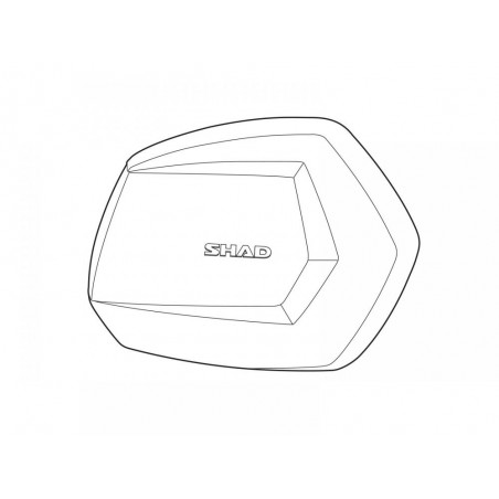 Side cover spare right aluminum suitcase  SH35