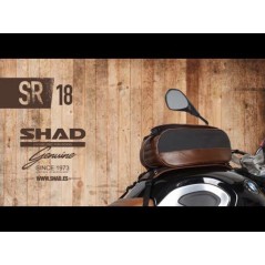 SHAD Bolsa de deposito con base incluida CAFE RACER DESIGN X0SR18