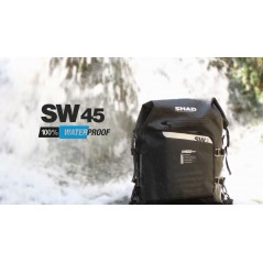 SHAD Bolsa asiento trasero impermeable convertible en mochila SW45 X0SW45