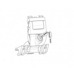Spare mechanism for opening and locking handle for trunk  SH36 MY19