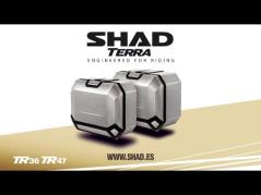 SHAD Maleta lateral derecha de aluminio TR36 D0TR36100R