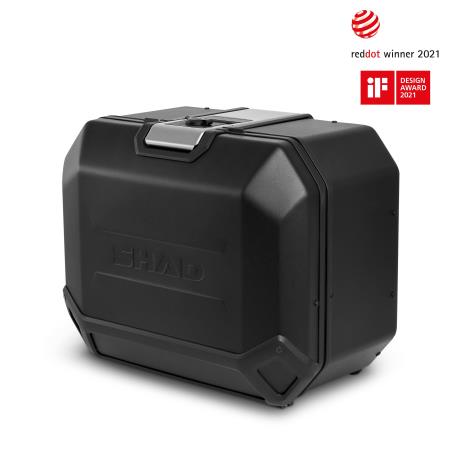 SHAD Aluminum left side case TR47L TERRA BLACK EDITION D0TR47100LB