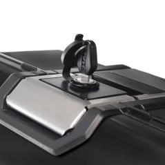 SHAD Maleta lateral izquierda de aluminio TR47L TERRA BLACK EDITION D0TR47100LB