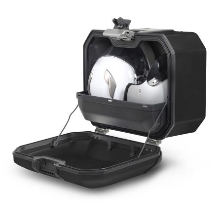 SHAD Maleta lateral derecha trasera moto equipaje TR47R TERRA BLACK EDITION (1U) D0TR47100RB