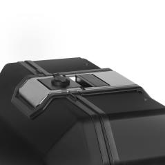 SHAD Rear right side suitcase motorcycle luggage TR47R TERRA BLACK EDITION (1U) D0TR47100RB