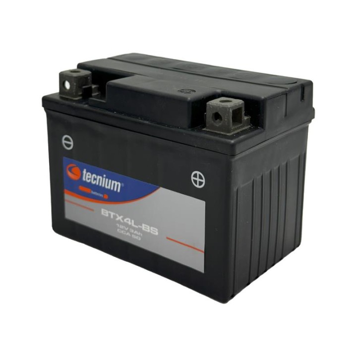 TECNIUM BTX4L-BS Battery (Replaces 4821) - Maintenance Free - 12V - 3Ah