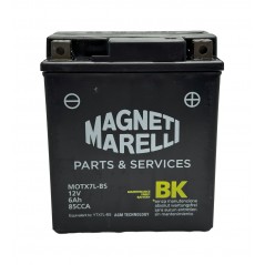 MAGNETI MARELLI Maintenance-free motorcycle battery YTX7L-BS | 12V 85CCA Brand MOTX7L-BS