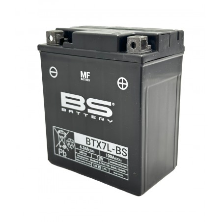 BS BATTERY BTX7L-BS without maintenance of 12V - Brand 14445