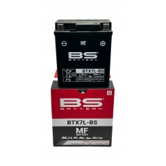 BS BATTERY Bateria BTX7L-BS sin mantenimiento de 12V - Marca 14445