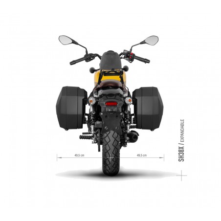 SHAD ANCLAJES SOPORTES FIJACIONES HERRAJES MALETAS LATERALES 3P SYSTEM Q0SR13IF