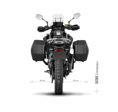 SHAD LATERAL BAGS SUPPORTS, ANCHORS, SETTINGS 3P SYSTEM C0MT43XIF