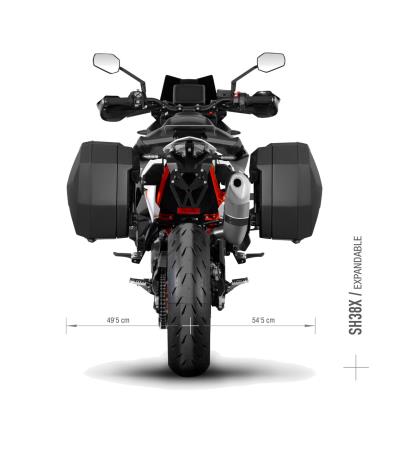 SHAD ANCLAJES SOPORTES FIJACIONES HERRAJES MALETAS LATERALES 3P SYSTEM K0SM84IF