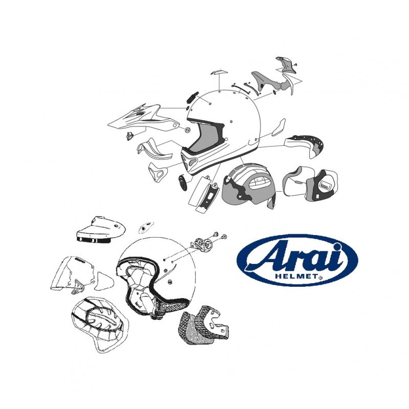 ARAI Chin vent for helmet 8004255001