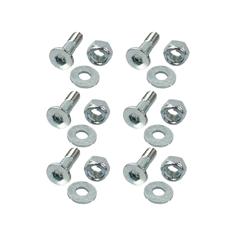 RFX Screw kit for crown RACE M8X30MM - 6U 1128658