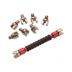 RFX Spoke wrench with interchangeable nozzles RACE 1128685VAR