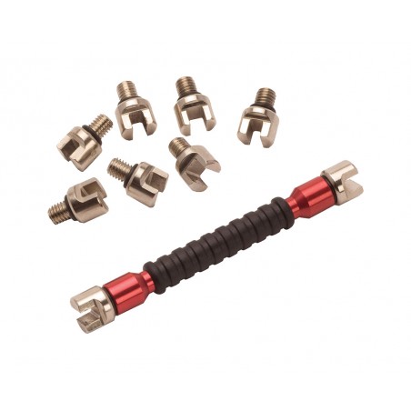 RFX Spoke wrench with interchangeable nozzles RACE 1128685VAR