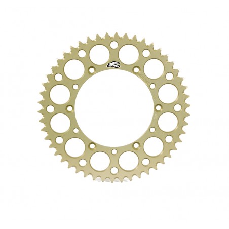 RENTHAL Corona alumino ultraligero autolimpiable paso 112U - 520 HARD ANODIZED LIMITED EDITION 1121383