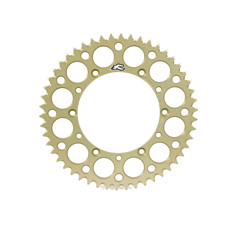 RENTHAL Corona alumino ultraligero autolimpiable paso 112U - 520 HARD ANODIZED LIMITED EDITION 1121384