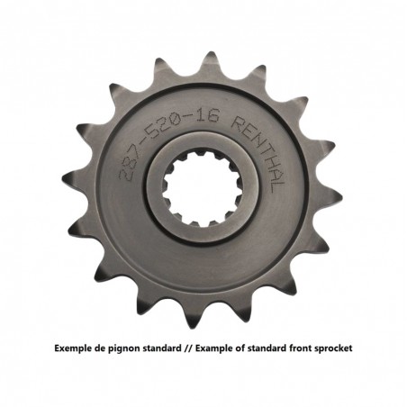 RENTHAL Standard steel pinion 515U - 520 1126485001