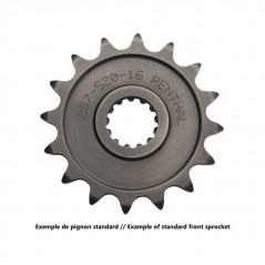 RENTHAL Standard steel pinion 515U - 520 1126485002