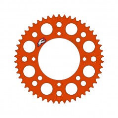 RENTHAL Corona trasera de aluminio ultraligera autolimpiable 518U - 420 1129514003