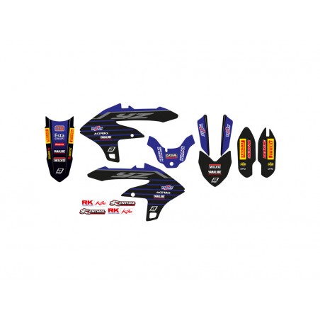 BLACKBIRD RACING KIT DE ADHESIVOS REPLICA YAMAHA 22 1122588