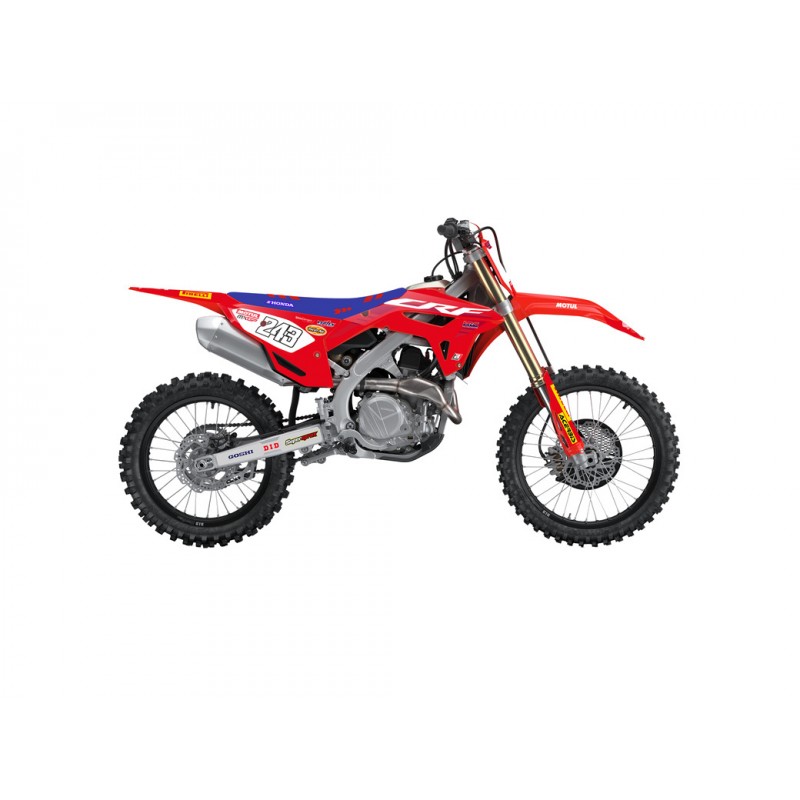 BLACKBIRD RACING Sticker kit and seat cover REPLICA TEAM HRC 50TH ANNIVERSARY HONDA 1122597