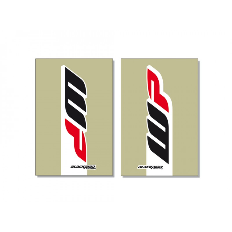BLACKBIRD RACING Adhesivos para horquillas WP 1123205