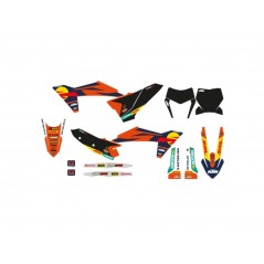 BLACKBIRD RACING Sticker kit and seat cover REPLICA TEAM 23 1123335