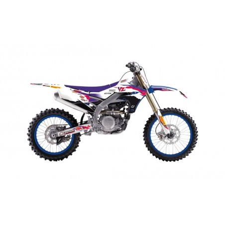 BLACKBIRD RACING Kit de adhesivos y funda asiento REPLICA TEAM YAMAHA FACTORY 23 50TH ANNIVERSARY 1124716