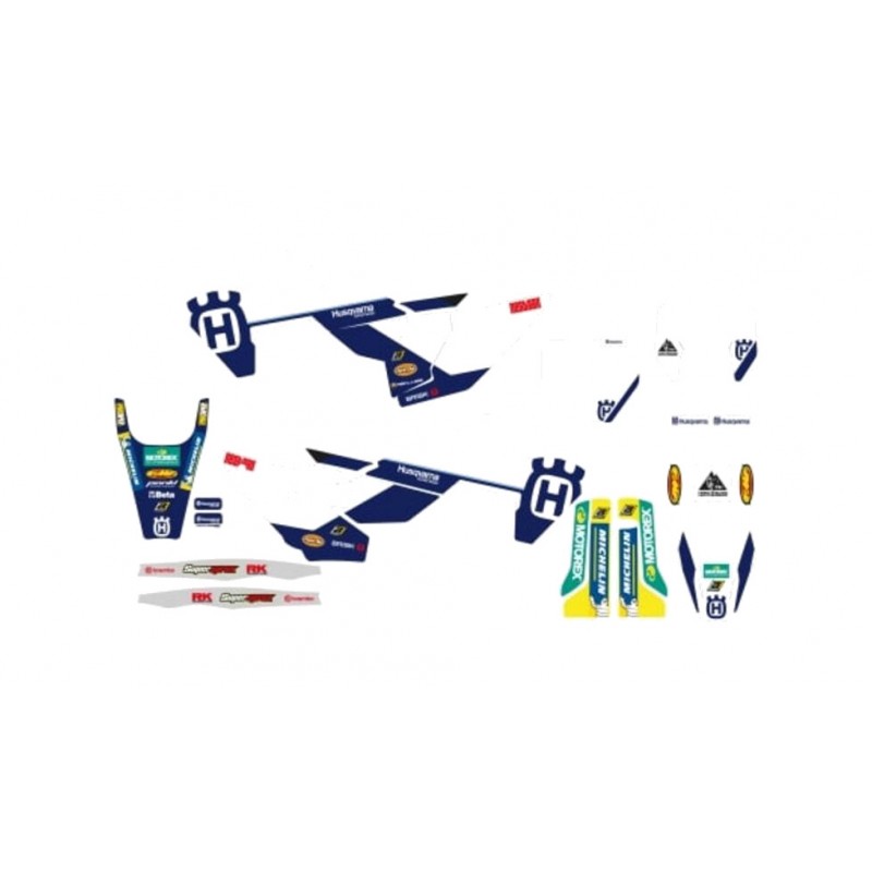 BLACKBIRD RACING ADHESIVE KIT REPLICA FACTORY TEAM HUSQVARNA 1128017