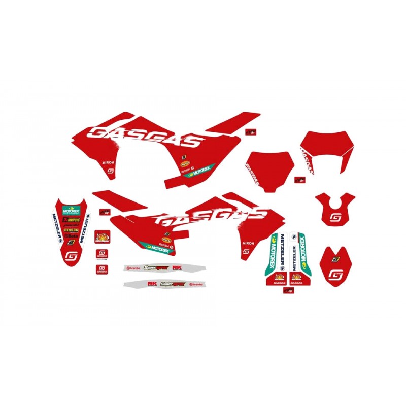 BLACKBIRD RACING ADHESIVE KIT REPLICA FACTORY TEAM GAS 1128019