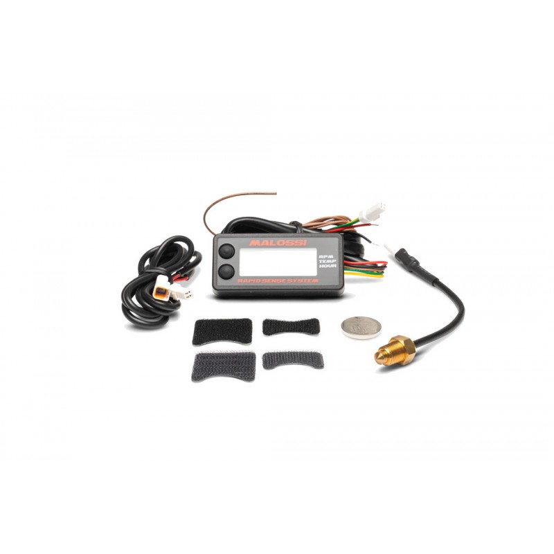 MALOSSI Hourmeter with rpm and temperature measurement RAPID SENSE SYSTEM 1124696
