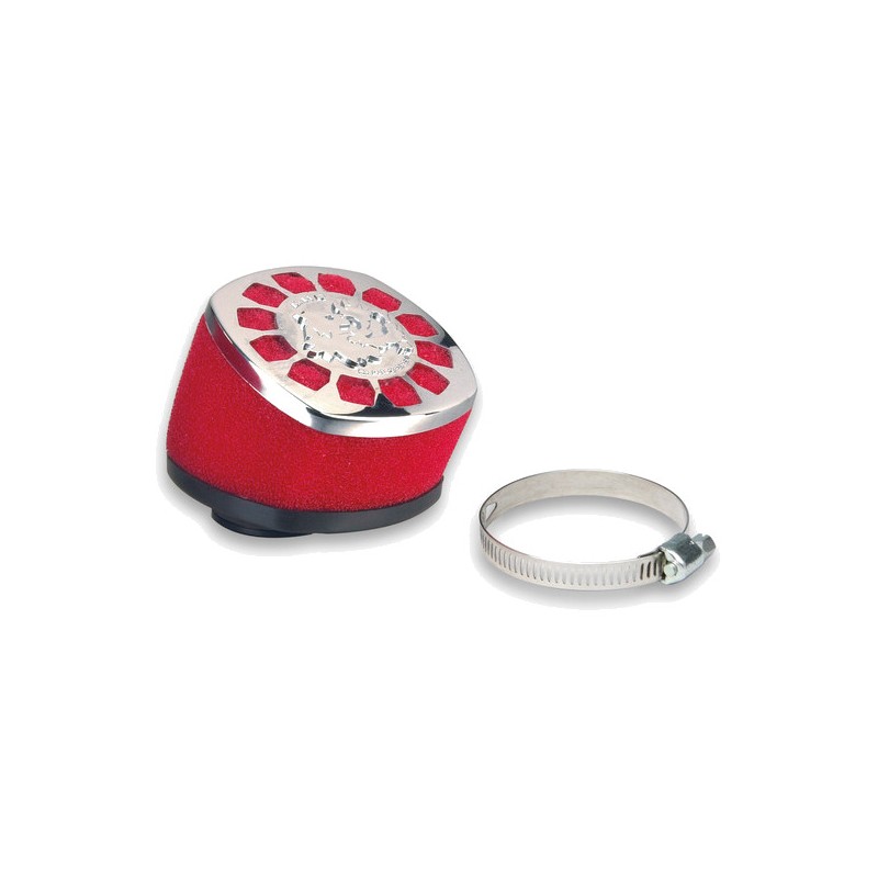 MALOSSI Filtro de aire inclinado para carburadores RED FILTER E14 Ø38 30° PHBL 22 1126220