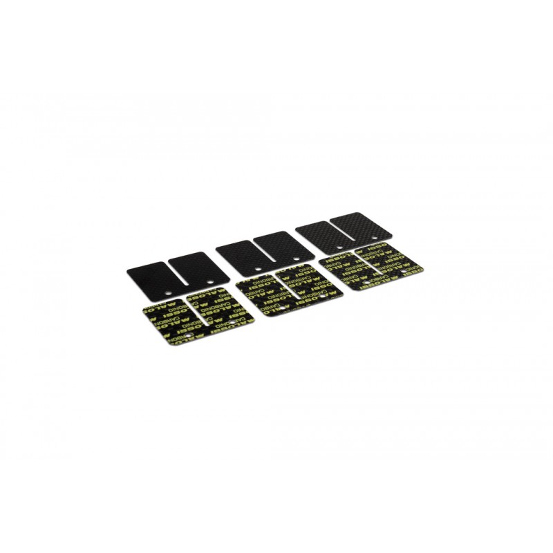 MALOSSI Carbon sheet set with different thicknesses for original box 0,30 / 0,35 0,40 MM 1126273