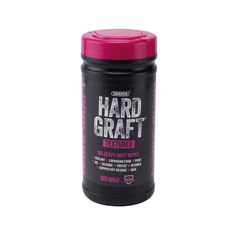 DRAPER Toallitas multiusos texturizadas HARD GRAFT 100 1129456