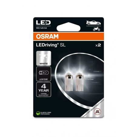 OSRAM Lámpara led para vehículo RETROFIT LEDRIVING W5W LIGHT BULBS 12V 0,8W - 2 UDS 1129529