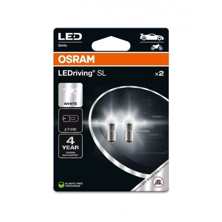 OSRAM Lámpara led para vehículo RETROFIT LEDRIVING T4W LIGHT 12V 0,8W - 2 UDS 1129530