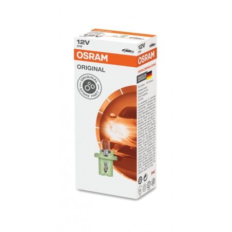 OSRAM Lámpara para vehículo 2722 - W2W 12V 2W 10 UDS 3062592
