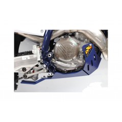 AXP Crankcase guard with suspension link protection for motorcycle XTREM - HDPE Ø 8 MM 1120501003